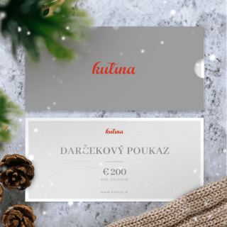 Darčekový poukaz KULINA v hodnote € 200