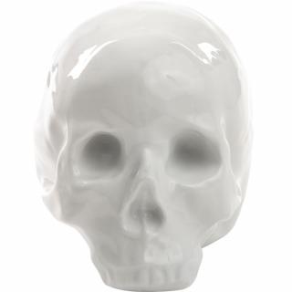 Dekorácie do domácnosti MEMORABILIA MY SKULL 25 cm, biela, porcelán, Seletti