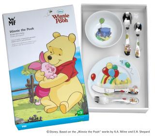 Detská jedálenská súprava WINNIE THE POOH DISNEY, 6 ks, WMF