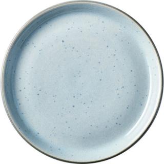 Dezertný tanier 17 cm, sivá/svetlomodrá, Bitz