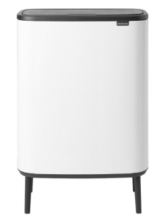 Dotykový odpadkový kôš BO HI 2 x 30 l, biela, Brabantia