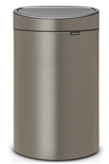 Dotykový odpadkový kôš TOUCH BIN NEW 40 l, platina, Brabantia