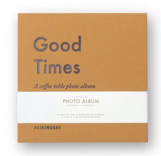 Fotoalbum GOOD TIMES, oranžová, Printworks