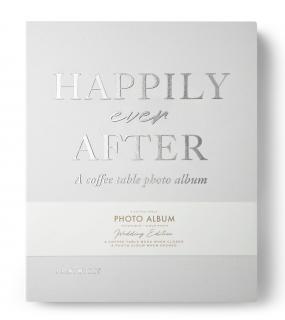 Fotoalbum HAPPILY EVER AFTER, čierna, Printworks