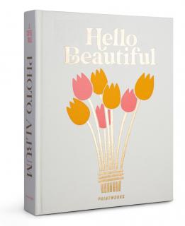 Fotoalbum HELLO BEAUTIFUL, biela, Printworks