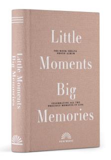Fotoalbum LITTLE MOMENTS, BIG MEMORIES, Printworks