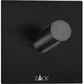 Háčik na uterák DUPLO 5 cm, čierna, nerezová oceľ, Zack