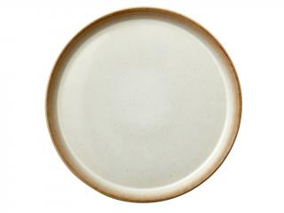 Jedálenský tanier 27 cm, krémová, Bitz