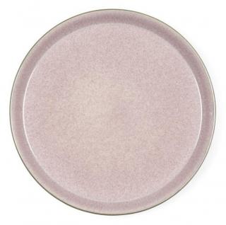 Jedálenský tanier 27 cm, sivá/ružová, Bitz