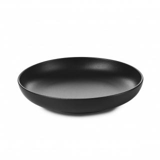 Jedálenský tanier ADELIE 23,5 cm, čierna, REVOL