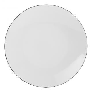 Jedálenský tanier EQUINOXE 26 cm, biely, REVOL