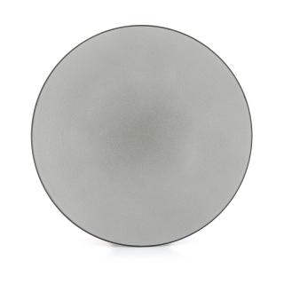Jedálenský tanier EQUINOXE 26 cm, sivý, REVOL