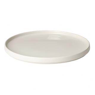 Jedálenský tanier PILAR 27 cm, krémová, Blomus