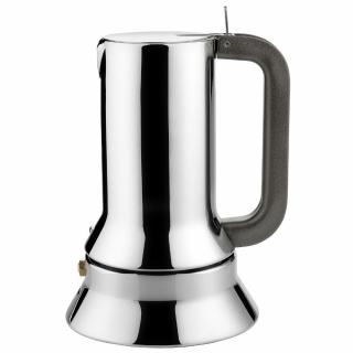 Kávovar Moka 9090, 300 ml, hnedá rukoväť, Alessi