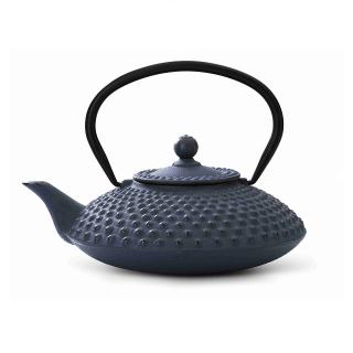 Konvička na čaj XILIN 800 ml, modrý, liatinový, Bredemeijer