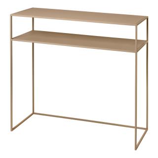 Konzolový stôl FERA 85 cm, béžová, oceľ, Blomus