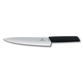 Kuchársky nôž SWISS MODERN 22 cm, čierny, Victorinox