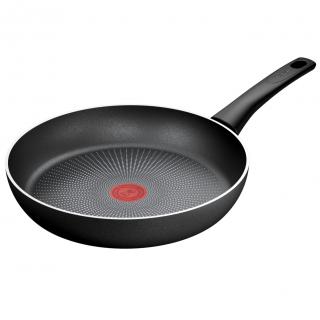 Nepriľnavá panvica FORCE C2920653 28 cm, čierna, hliník, Tefal