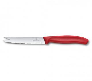 Nôž na syr 11 cm, červený, Victorinox