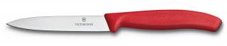 Nôž na zeleninu 10 cm, červený, Victorinox