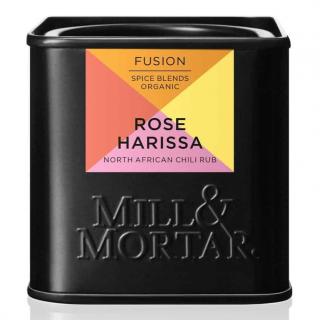 Organická zmes korenia ROSE HARISSA 50 g, Mill & Mortar