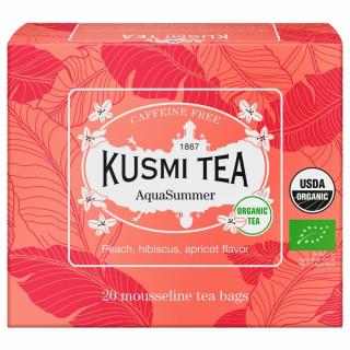 Ovocný čaj AQUA SUMMER, 20 vrecúšok, Kusmi Tea