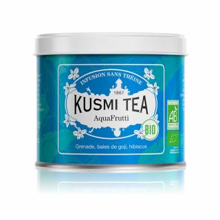 Ovocný čaj AQUAFRUTTI, plechovka sypaného čaju 100 g, Kusmi Tea