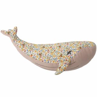 Plyšová hračka GUNNE veľryba, žltá, Bloomingville