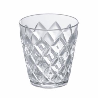 Pohár na vodu CRYSTAL 250 ml, krištáľovo čistá, Koziol