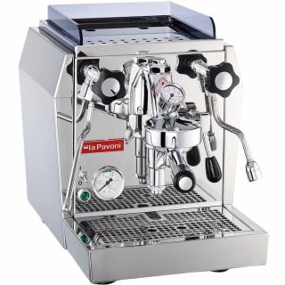 Poloprofesionálny kávovar BOTTICELLI PREMIUM, strieborný, La Pavoni