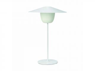 Prenosná stojaca lampa ANI L 49 cm, LED, biela, Blomus