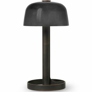 Prenosná stojaca lampa SOFT SPOT 24,5 cm, LED, dym, Rosendahl