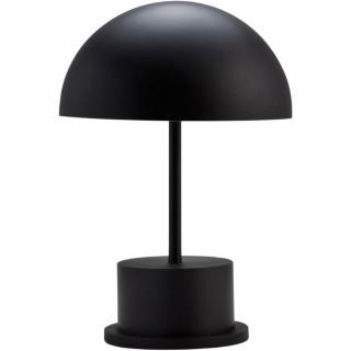 Prenosná stolná lampa RIVIERA 28 cm, čierna, Printworks