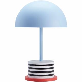 Prenosná stolná lampa RIVIERA 28 cm, modrá, Printworks