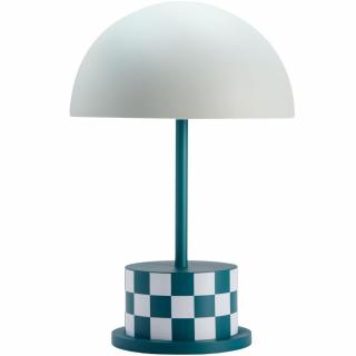 Prenosná stolná lampa RIVIERA 28 cm, zelená, Printworks