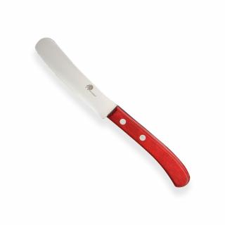 Raňajkový nôž EASY 10 cm, červený, Dellinger