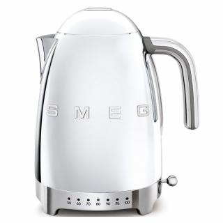 Rýchlovarná kanvica s reguláciou teploty KLF04PBEU 1,7 l, oceľ, Smeg