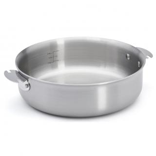 Sauté panvica ALCHIMY LOQY 24 cm, strieborná, nerezová oceľ, de Buyer