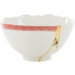 Servírovacia miska KINTSUGI 1 11,5 cm, biela, Seletti