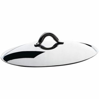 Sklenená pokrievka MAMI 24 cm, nehrdzavejúca oceľ, Alessi