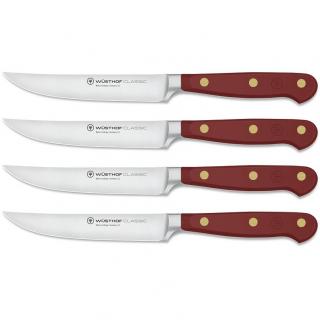 Steakové nože CLASSIC COLOUR , sada 4, 12 cm, chutný sumach, Wüsthof