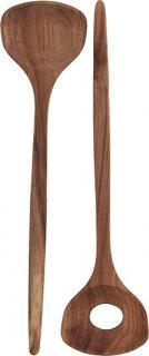 Súprava šalátových lyžíc ACACIA, akáciové drevo, Nicolas Vahé