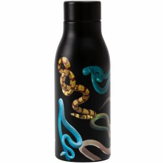 Termoska TOILETPAPER SNAKES 0,5 l, čierna, Seletti