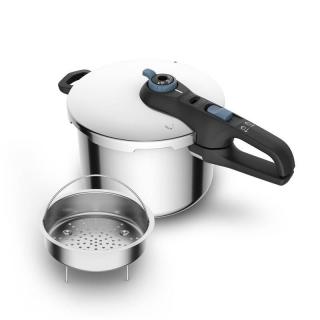 Tlakový hrniec SECURE TRENDY P2584401 8 l, nerezová oceľ, Tefal