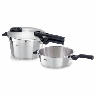 Tlakový hrniec VITAQUICK PREMIUM, sada 2, 2,5 l + 4,5 l, Fissler