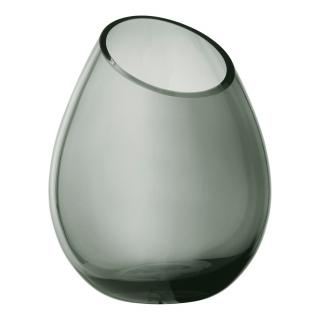 Váza DROP 24 cm, dymové sklo ,Blomus