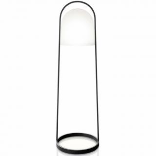 Vonkajšia solárna lampa SUNLIGHT 100 cm, čierna, oceľ, Eva Solo