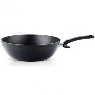 Wok ADAMANT 30 cm, čierny, hliník, Fissler