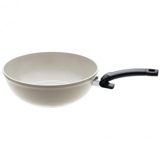 Wok CERATAL 30 cm, béžový, hliník, Fissler