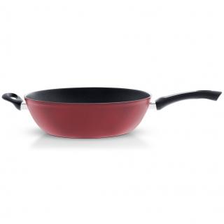 Wok COLOR EDITION 32 cm, červený, hliník, Fissler